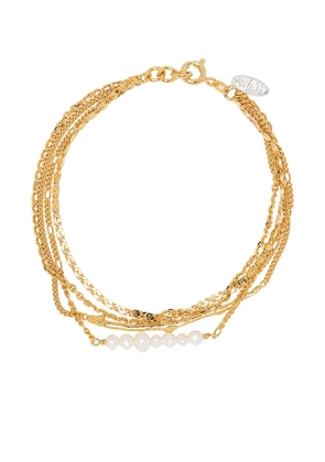 Wouters & Hendrix Voyages Naturalistes delicate chain bracelet - Gold