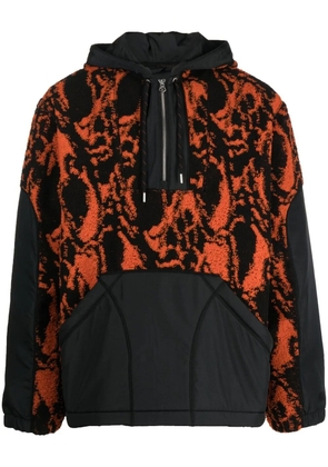 Wood Wood pullover fleece jacket - Black