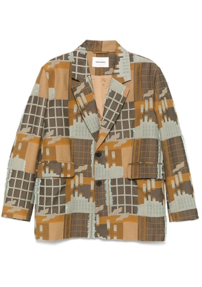 Henrik Vibskov Note blazer - Brown