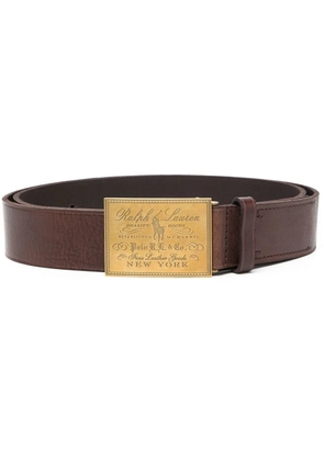 Polo Ralph Lauren Polo Heritage leather belt - Brown