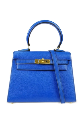 Hermès Pre-Owned 1993 Kelly Sellier 20 two-way handbag - Blue