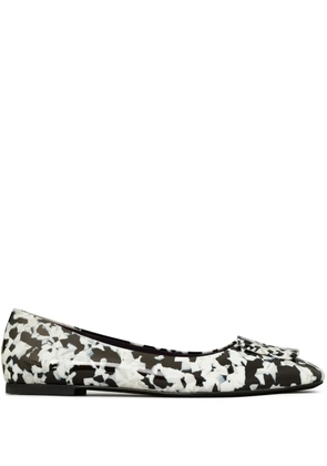 Tory Burch Georgia ballerina shoes - Black