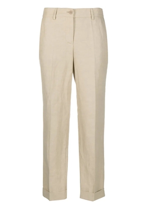 P.A.R.O.S.H. slim-fit tailored trousers - Neutrals