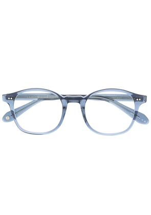 Garrett Leight Riley round-frame optical glasses - Blue
