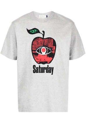 Undercover graphic-print cotton T-Shirt - Grey