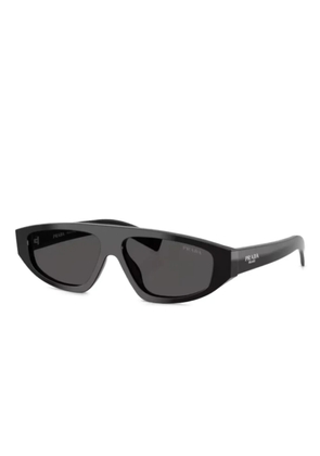 Prada Eyewear geometric-frame sunglasses - Black