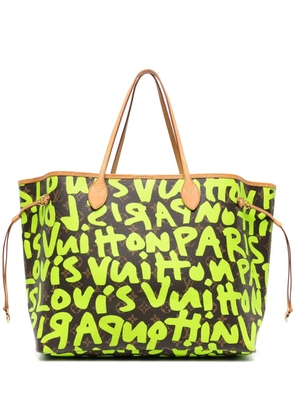 Louis Vuitton Pre-Owned 2019 x Stephen Sprouse graffiti-print tote bag - Green