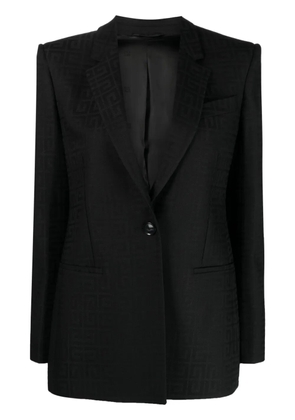 Givenchy 4G jacquard wool blazer - Black