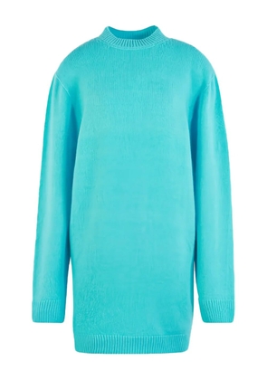 Laneus knitted mini dress - Blue