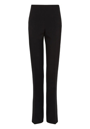 Ferragamo straight-leg wool trousers - Black