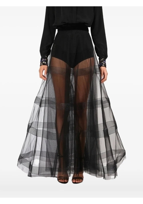 Lethicia Bronstein Vesta layered tulle skirt - Black