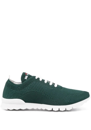 Kiton logo-embroidered sneakers - Green