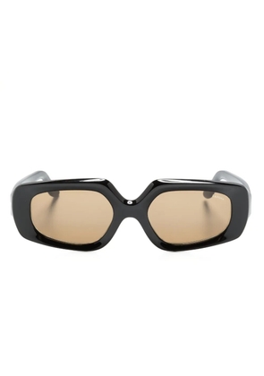 Lapima Joana square-frame sunglasses - Black
