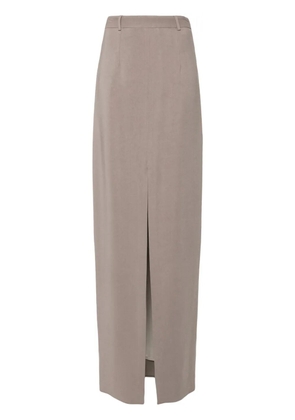 STYLAND dart-detail skirt - Purple