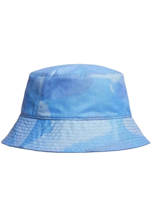 Marni washed bucket hat - Blue