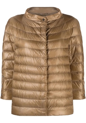 Herno Elsa quilted puffer jacket - Brown