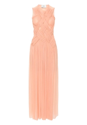Atu Body Couture Emotional braided maxi dress - Pink