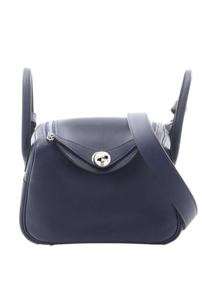 Hermès Pre-Owned 2024 Mini Swift Lindy satchel - Blue