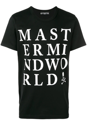 Mastermind World logo patch T-shirt - Black