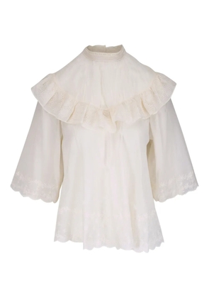 Nili Lotan Alain blouse - Neutrals