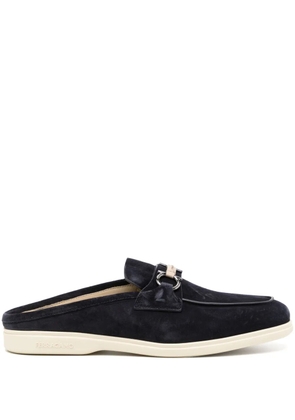 Ferragamo logo loafers - Blue