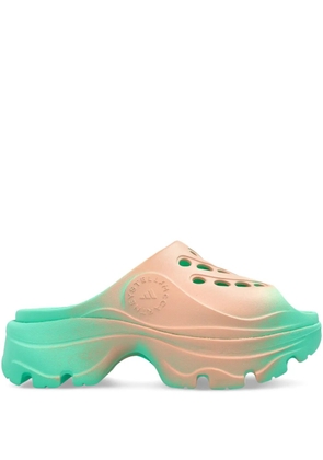 adidas by Stella McCartney two-tone clogs - Green