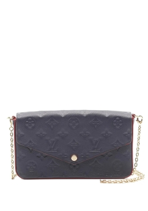 Louis Vuitton Pre-Owned 2018 Pochette Félicie Monogram Empreinte clutch bag - Blue