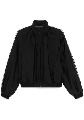 ALAINPAUL gathered-neck jacket - Black