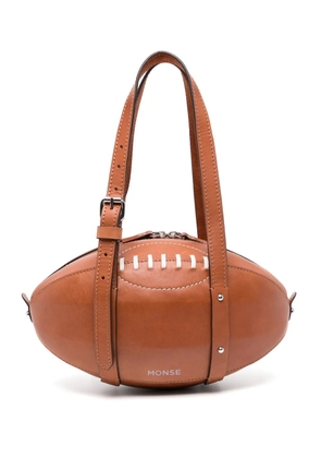 Monse large rugby ball bag - Brown
