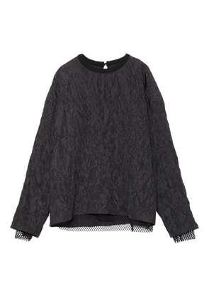 Muller Of Yoshiokubo mesh reversible top - Black