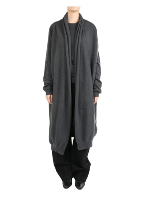 Frenckenberger cashmere cardi-coat - Grey
