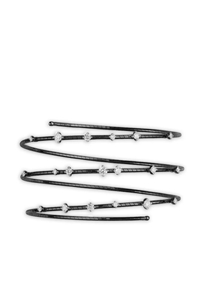 Mattia Cielo 18K black gold diamond bracelet