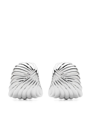 Missoma Ripple stud earrings - Silver