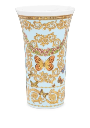 Versace Le Jardin De Versace porcelain vase (26cm) - Blue