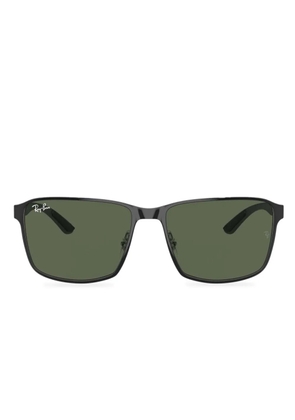 Ray-Ban RB3721 rectangle-frame sunglasses - Black