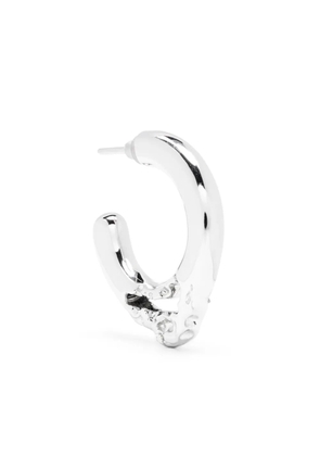 Maria Black Flea 15 hoop earring - Silver