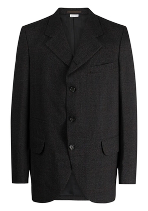 Comme des Garçons Homme Deux single-breasted wool blazer - Black