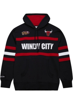 Mitchell & Ness NBA Head Coach Vintage Logo Bulls 'Black' hoodie