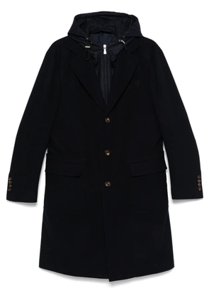 Eleventy panelled coat - Blue