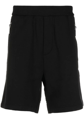 DSQUARED2 logo-print Bermuda track shorts - Black