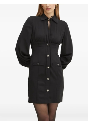LIU JO button-detailed dress - Black