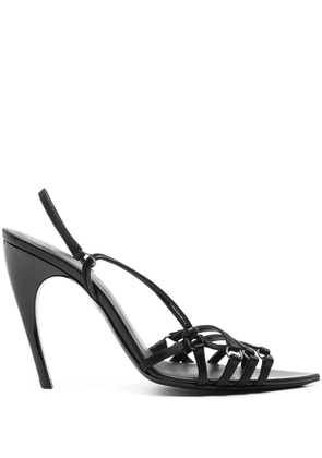 Nensi Dojaka 100mm strappy sandals - Black