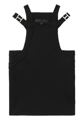 HELIOT EMIL Zephyr ribbed tank top - Black