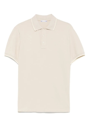 Jacob Cohën logo-embroidered polo shirt - Neutrals
