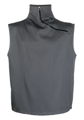 OAMC high-neck virgin-wool vest - Grey