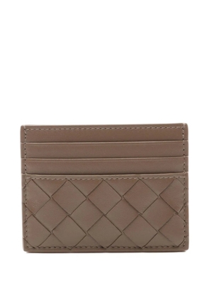 Bottega Veneta Pre-Owned 2021 Intrecciato cardholder - Brown