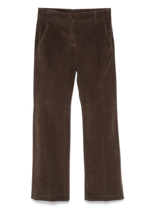 Incotex flared trousers - Brown