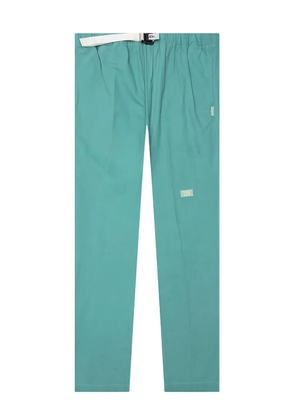 Advisory Board Crystals Studio Work Apatite embroidered-number drawstring trousers - Blue