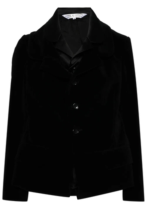 Comme Des Garçons Comme Des Garçons layered blazer - Black