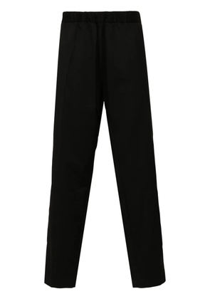 MM6 Maison Margiela drawstring tailored trousers - Black
